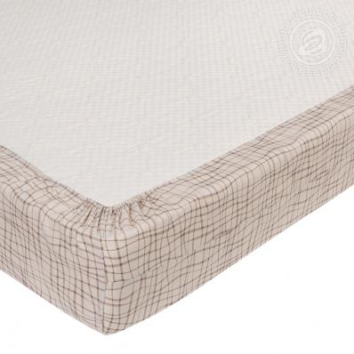 Комплект постельного белья с простыню на резинке  Бязь 531 Двухспальный рис. Эльбрус АртПостель в Донецке ДНР