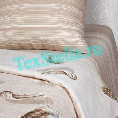 Комплект постельного белья Бязь 500 Полуторный рис. Шлейф  АртПостель в Донецке ДНР